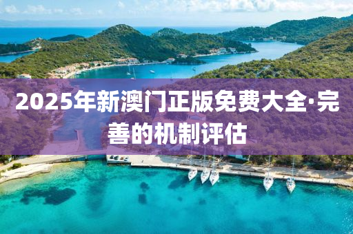 2025年新(xin)澳門(men)正(zheng)版免(mian)費(fei)大(da)全(quan)·完善的(de)機製(zhi)評(ping)估
