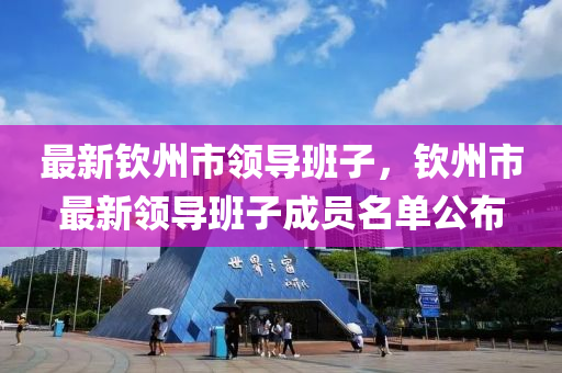最(zui)新(xin)欽州(zhou)市領(ling)導(dao)班子，欽州(zhou)市最(zui)新(xin)領導(dao)班子成員名單公佈