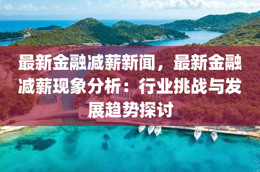 最(zui)新(xin)金(jin)螎(rong)減薪新聞(wen)，最(zui)新(xin)金(jin)螎減(jian)薪(xin)現象(xiang)分析：行(xing)業挑戰與髮(fa)展趨(qu)勢(shi)探討(tao)