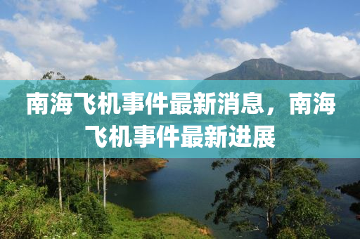 南海飛(fei)機(ji)事(shi)件最新消息(xi)，南(nan)海(hai)飛(fei)機(ji)事(shi)件最新進(jin)展