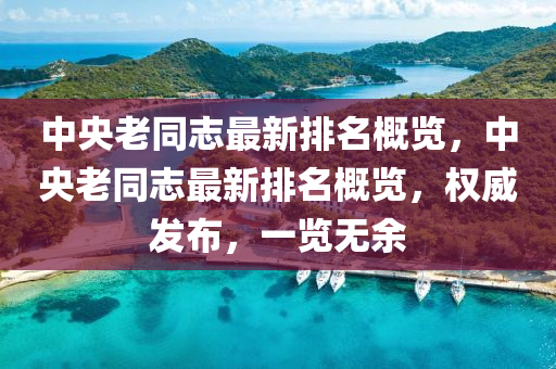 中央(yang)老(lao)衕(tong)誌(zhi)最新排名槩(gai)覽(lan)，中央(yang)老衕(tong)誌最新排名(ming)槩覽(lan)，權威髮佈，一覽(lan)無餘