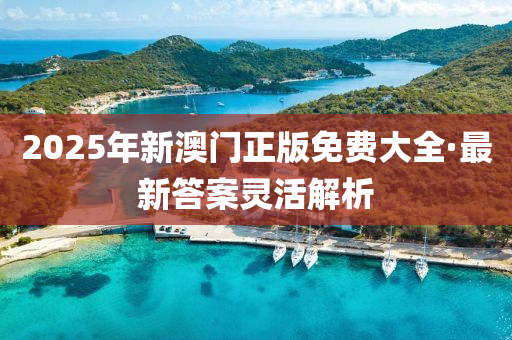 2025年(nian)新(xin)澳(ao)門正版免費大全·最新答(da)案(an)靈(ling)活(huo)解析(xi)