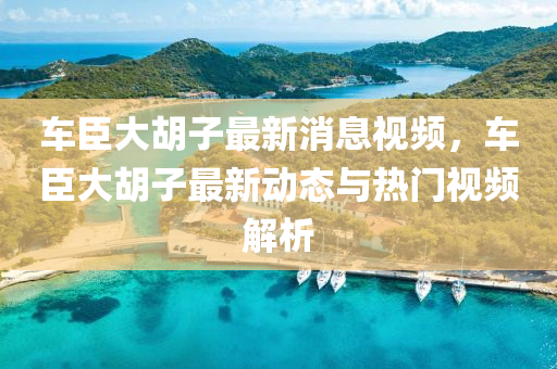 車臣(chen)大鬍(hu)子最新消(xiao)息(xi)視頻(pin)，車臣大(da)鬍子(zi)最新(xin)動態(tai)與(yu)熱門(men)視(shi)頻(pin)解析