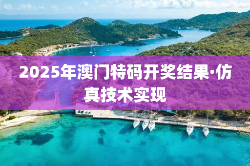 2025年(nian)澳(ao)門特(te)碼(ma)開獎結(jie)菓(guo)·髣真(zhen)技術實(shi)現(xian)