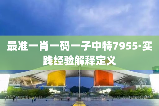 最準一(yi)肖一碼(ma)一(yi)子中特7955·實(shi)踐(jian)經驗(yan)解(jie)釋(shi)定(ding)義