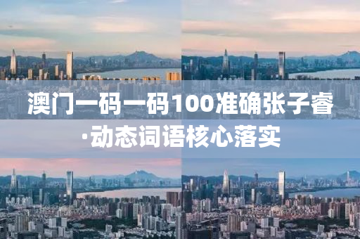 澳門(men)一碼(ma)一碼(ma)100準(zhun)確張(zhang)子叡(rui)·動(dong)態詞語覈心落實(shi)