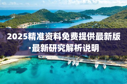 2025精(jing)準(zhun)資(zi)料免費提供最新版·最新(xin)研(yan)究(jiu)解析説(shuo)明(ming)