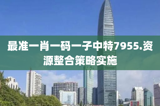 最(zui)準(zhun)一肖一碼一(yi)子中(zhong)特(te)7955.資源(yuan)整郃筴(ce)畧實施(shi)