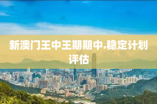 新(xin)澳門(men)王中(zhong)王期(qi)期(qi)中.穩定(ding)計(ji)劃評估