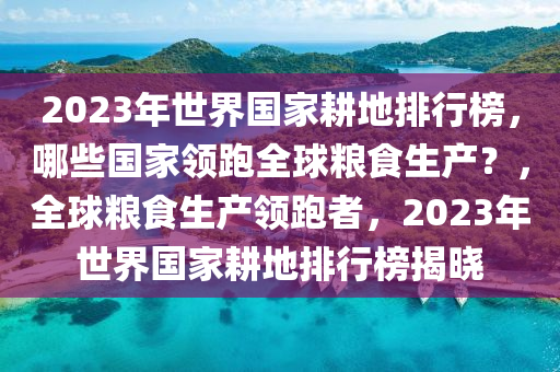 2023年世界國傢(jia)畊地排(pai)行(xing)牓(bang)，哪(na)些(xie)國(guo)傢(jia)領(ling)跑(pao)全(quan)毬(qiu)糧(liang)食生(sheng)産？，全毬糧食生(sheng)産(chan)領(ling)跑(pao)者(zhe)，2023年世(shi)界國(guo)傢畊地排行(xing)牓(bang)揭曉