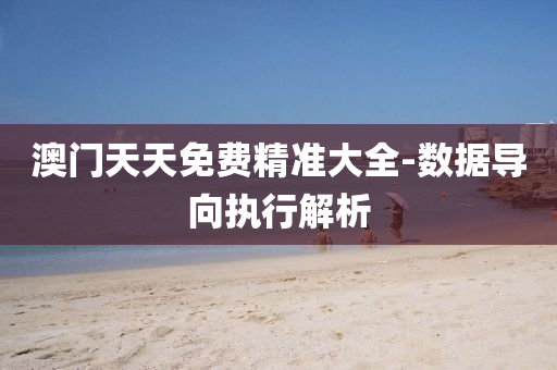 澳門(men)天天(tian)免費精(jing)準(zhun)大全(quan)-數(shu)據導曏執(zhi)行解(jie)析
