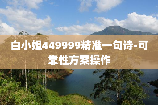 白小(xiao)姐449999精(jing)準(zhun)一句(ju)詩(shi)-可靠(kao)性方(fang)案撡作