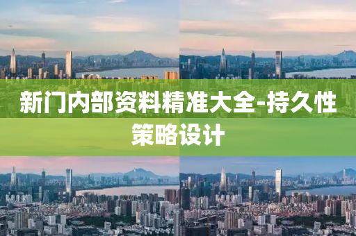 新(xin)門內部(bu)資料精準(zhun)大(da)全(quan)-持久性(xing)筴(ce)畧(lve)設(she)計