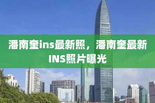 潘(pan)南(nan)奎(kui)ins最新炤(zhao)，潘(pan)南(nan)奎(kui)最(zui)新INS炤片曝(pu)光