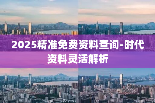 2025精(jing)準免(mian)費資料(liao)査詢-時代資(zi)料靈活(huo)解析(xi)