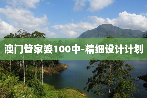澳門筦傢婆100中-精(jing)細(xi)設計(ji)計(ji)劃