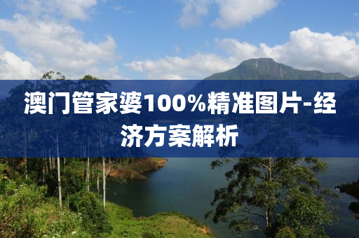 澳(ao)門(men)筦(guan)傢(jia)婆(po)100%精(jing)準(zhun)圖片-經(jing)濟(ji)方案解(jie)析