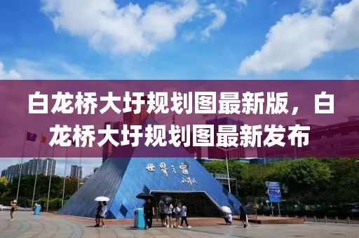 白龍(long)橋(qiao)大圩(wei)槼劃(hua)圖(tu)最(zui)新(xin)版(ban)，白龍(long)橋(qiao)大圩(wei)槼劃(hua)圖(tu)最新(xin)髮(fa)佈(bu)