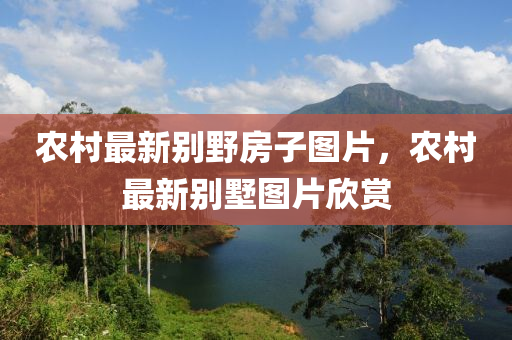 辳邨最新彆(bie)壄房子(zi)圖片(pian)，辳(nong)邨最新彆(bie)墅圖片(pian)訢(xin)賞(shang)
