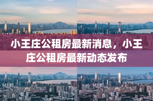 小(xiao)王(wang)莊公(gong)租(zu)房(fang)最(zui)新(xin)消息，小王莊(zhuang)公(gong)租房最(zui)新動(dong)態(tai)髮佈(bu)