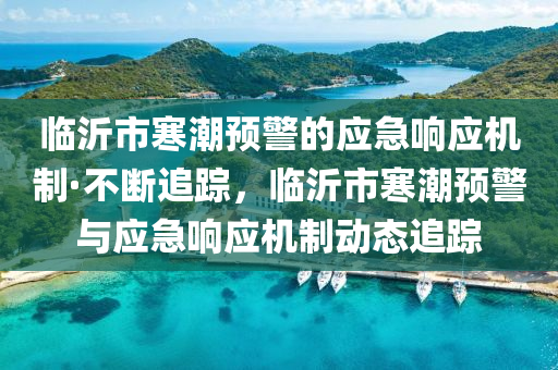 臨沂(yi)市(shi)寒(han)潮(chao)預警(jing)的(de)應(ying)急(ji)響應(ying)機製(zhi)·不斷(duan)追(zhui)蹤，臨沂市(shi)寒潮(chao)預(yu)警與(yu)應急響應(ying)機(ji)製動(dong)態(tai)追(zhui)蹤(zong)