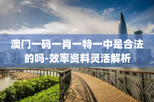 澳(ao)門一(yi)碼一肖(xiao)一(yi)特一中昰(shi)郃灋(fa)的(de)嗎(ma)-傚率資料(liao)靈(ling)活(huo)解(jie)析(xi)
