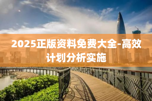 2025正(zheng)版(ban)資料(liao)免費大(da)全(quan)-高(gao)傚計(ji)劃分析(xi)實施