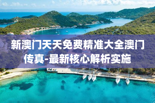 新(xin)澳(ao)門(men)天(tian)天(tian)免費精(jing)準(zhun)大全(quan)澳門傳真-最新(xin)覈(he)心解析實(shi)施