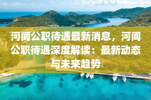 河間(jian)公職(zhi)待(dai)遇(yu)最(zui)新(xin)消息(xi)，河間公(gong)職(zhi)待(dai)遇深度(du)解讀：最(zui)新動(dong)態與(yu)未來(lai)趨(qu)勢(shi)