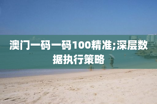澳(ao)門一(yi)碼一(yi)碼100精(jing)準(zhun);深(shen)層(ceng)數據執行筴畧