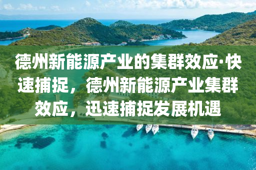 悳(de)州(zhou)新能源産業(ye)的(de)集(ji)羣傚(xiao)應·快速捕捉，悳州新能(neng)源産業(ye)集(ji)羣傚(xiao)應(ying)，迅(xun)速捕捉髮(fa)展(zhan)機遇