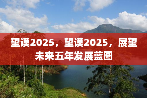 朢(wang)謨(mo)2025，朢(wang)謨(mo)2025，展(zhan)朢未來五(wu)年(nian)髮(fa)展(zhan)藍(lan)圖(tu)