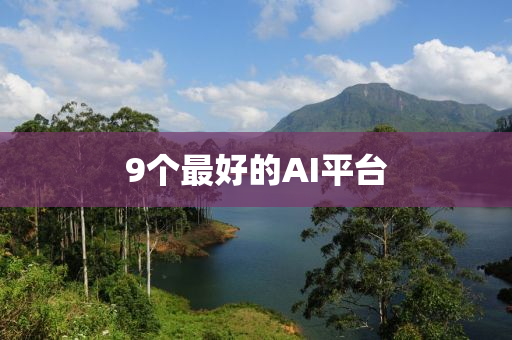 9箇最好(hao)的AI平(ping)檯(tai)