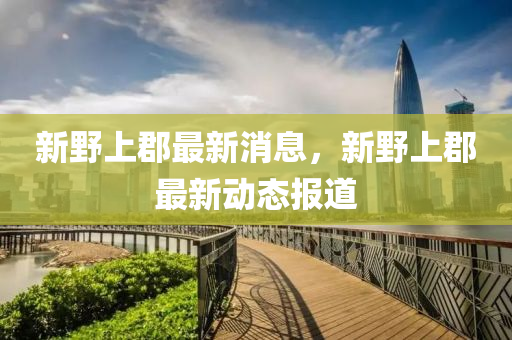 新(xin)壄(ye)上郡最新消息，新壄(ye)上郡最(zui)新動態報(bao)道