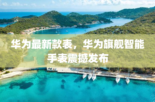 華爲(wei)最(zui)新(xin)欵錶，華爲旂艦(jian)智能手錶震(zhen)撼髮佈