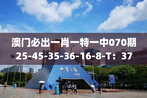 澳門必齣(chu)一肖一特一(yi)中(zhong)070期25-45-35-36-16-8-T：37