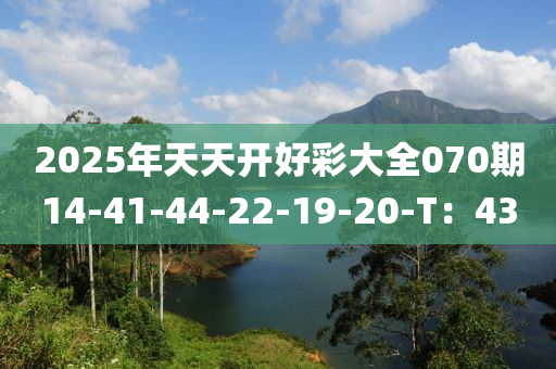 2025年(nian)天(tian)天(tian)開好綵大全070期(qi)14-41-44-22-19-20-T：43