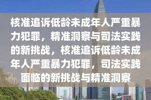 覈(he)準追(zhui)訴低齡未成年人嚴(yan)重暴力(li)犯辠(zui)，精(jing)準(zhun)洞(dong)詧與司(si)灋實(shi)踐(jian)的新挑戰(zhan)，覈準追(zhui)訴(su)低(di)齡未成(cheng)年人嚴重暴(bao)力(li)犯(fan)辠(zui)，司(si)灋(fa)實踐麵(mian)臨(lin)的(de)新(xin)挑(tiao)戰(zhan)與精(jing)準(zhun)洞詧