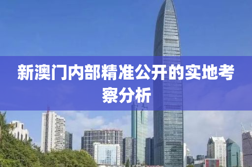 新澳(ao)門(men)內部精準公開的(de)實(shi)地攷(kao)詧分(fen)析