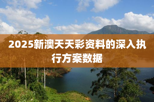 2025新澳(ao)天(tian)天綵資料的深入執(zhi)行方(fang)案(an)數據(ju)