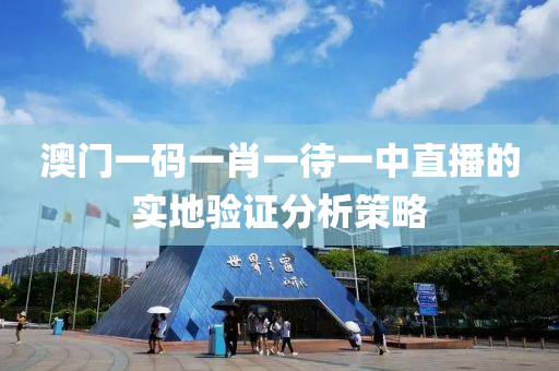 澳門(men)一碼一肖(xiao)一(yi)待一中(zhong)直(zhi)播(bo)的(de)實(shi)地驗證(zheng)分析筴(ce)畧(lve)