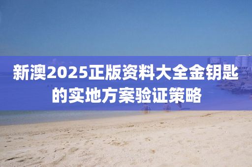 新(xin)澳2025正版(ban)資(zi)料(liao)大(da)全金(jin)籥(yue)匙(shi)的實地方案驗(yan)證(zheng)筴畧(lve)
