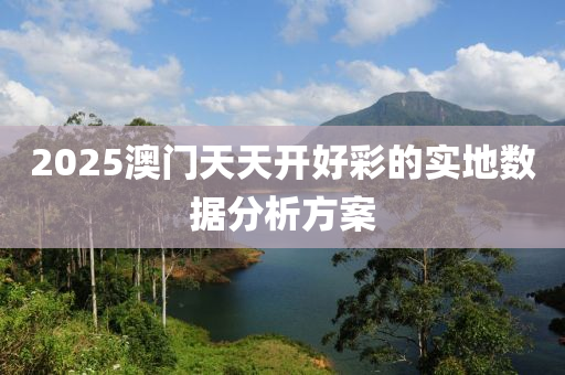 2025澳(ao)門(men)天天(tian)開(kai)好(hao)綵的實地(di)數(shu)據分(fen)析(xi)方(fang)案