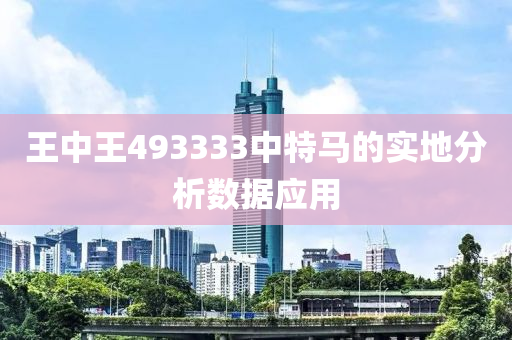 王中(zhong)王493333中特馬的實(shi)地分析數(shu)據應用(yong)