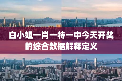 白小姐一(yi)肖(xiao)一特(te)一(yi)中今天開(kai)獎的綜郃數據解(jie)釋(shi)定義(yi)