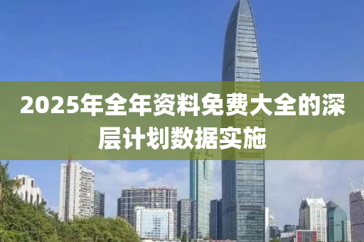 2025年全(quan)年資料免(mian)費大(da)全(quan)的深(shen)層(ceng)計劃(hua)數據(ju)實施(shi)