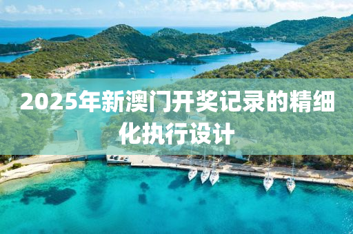 2025年新(xin)澳(ao)門(men)開獎記錄的精細化執(zhi)行(xing)設(she)計