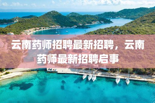 雲南藥師招聘最新招聘(pin)，雲(yun)南藥師最(zui)新招聘啟(qi)事(shi)