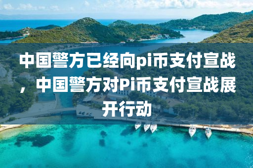 中國警(jing)方(fang)已(yi)經曏pi幣(bi)支付宣(xuan)戰，中(zhong)國警(jing)方(fang)對(dui)Pi幣(bi)支(zhi)付宣戰(zhan)展開行(xing)動(dong)