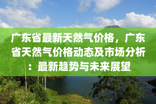 廣東(dong)省最新天(tian)然(ran)氣(qi)價(jia)格(ge)，廣(guang)東省(sheng)天然氣價格動態及市(shi)場(chang)分(fen)析：最(zui)新趨勢與(yu)未來(lai)展朢